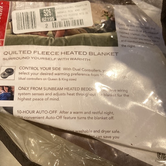 NWT CONTROLS ONLY FOR A SUNBEAM KING SZ ELECTRIC BLANKET - Picture 5 of 7